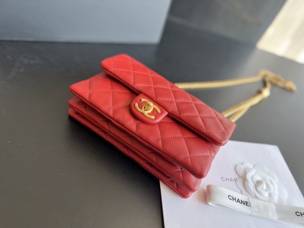 Handbag   Chanel  3393  size  16cmx25cm10 cm