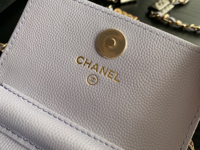 Handbag   Chanel  2444  size  10cmx8cmx1.5 cm