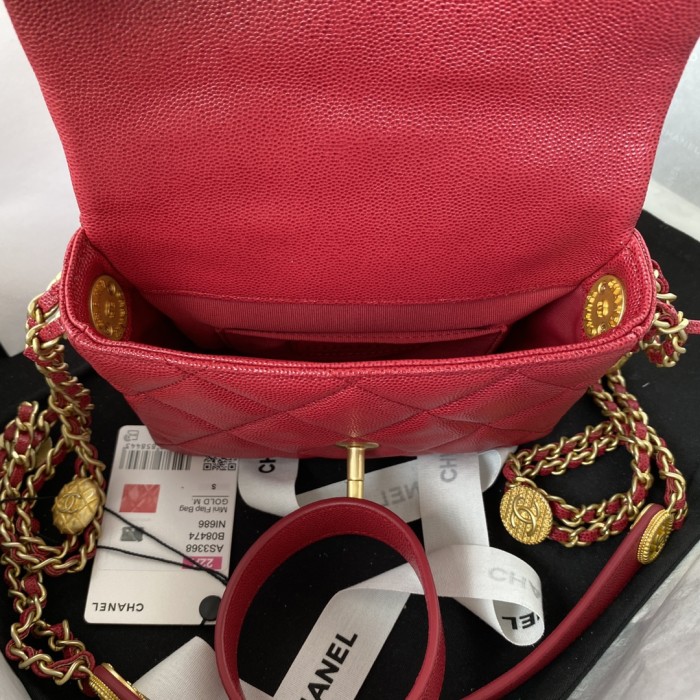 Handbag   Chanel  AS3368 size 13*17*6 cm