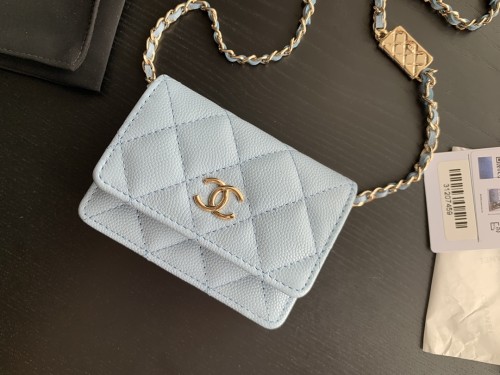 Handbag   Chanel 2444   size  10cmx8cmx1.5 cm