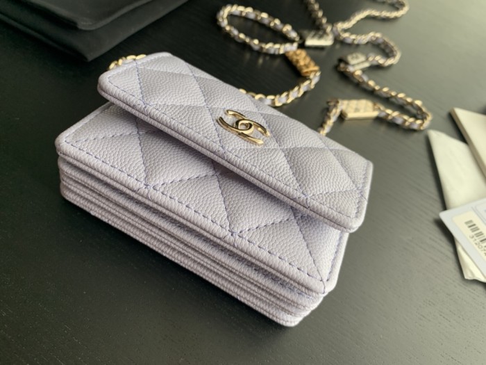 Handbag   Chanel  2444  size  10cmx8cmx1.5 cm