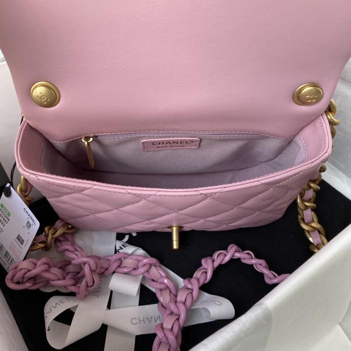  Handbag   Chanel  AS3206  size  16-22-7 cm