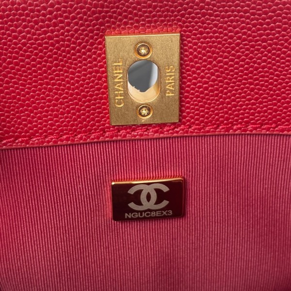 Handbag  Chanel  AS3400 size  24.5x21.5x8 cm 