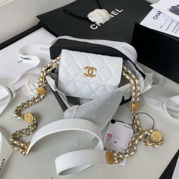 Handbag   Chanel   AP2857  size  𝟗*𝟏𝟐.𝟑*𝟑.𝟐 𝐜𝐦