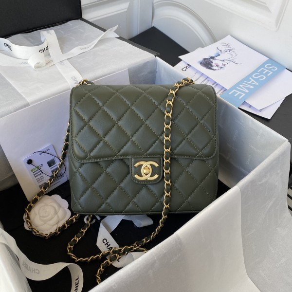 Handbag   Chanel AS3649  size 18X19.5X9.5 cm