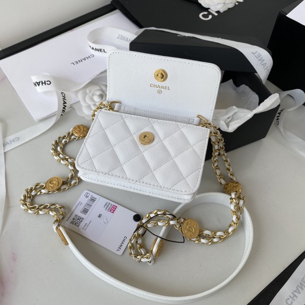 Handbag   Chanel   AP2857  size  𝟗*𝟏𝟐.𝟑*𝟑.𝟐 𝐜𝐦