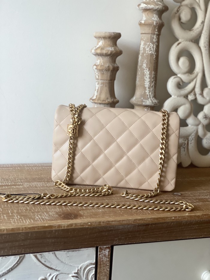 Handbag   Chanel  AS3393  size 14x22x8 cm