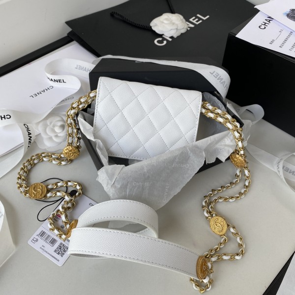 Handbag   Chanel   AP2857  size  𝟗*𝟏𝟐.𝟑*𝟑.𝟐 𝐜𝐦