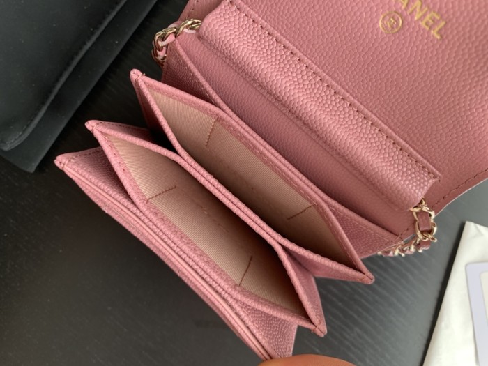  Handbag   Chanel  2444  size  10cmx8cmx1.5 cm