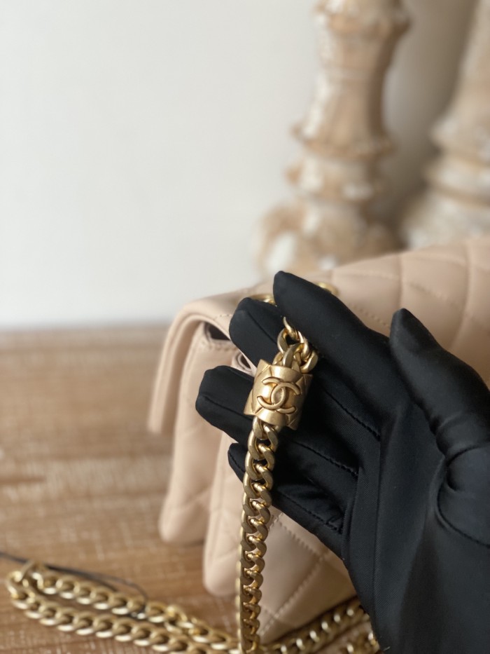 Handbag   Chanel  AS3393  size 14x22x8 cm