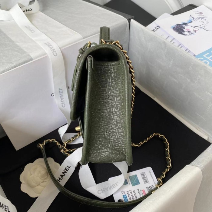 Handbag  Chanel   AS3652  size 17x20.5x6 cm