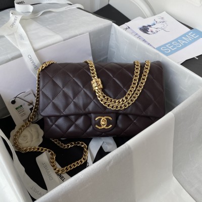 Handbag  Chanel  AS3609  size 16*25*10 cm