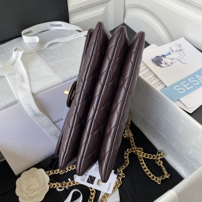 Handbag  Chanel  AS3609  size 16*25*10 cm