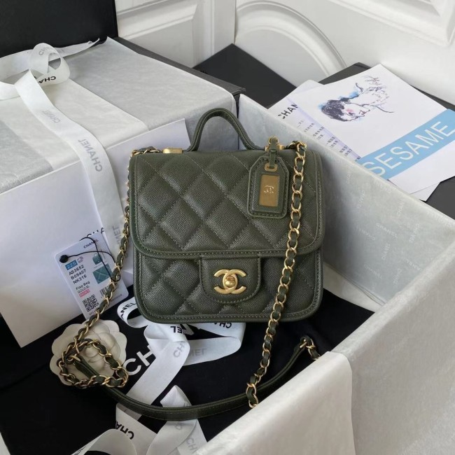 Handbag  Chanel   AS3652  size 17x20.5x6 cm
