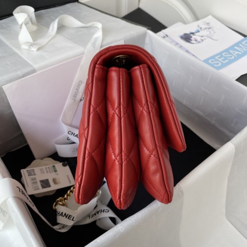 Handbag  Chanel  AS3609  size  16*25*10 cm