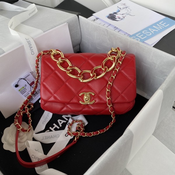 Handbag   Chanel  AS3366  size  20X9X13.5 Cm