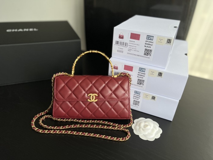 Handbag   Chanel  AP2946  size  10cmx18cm4.5  cm