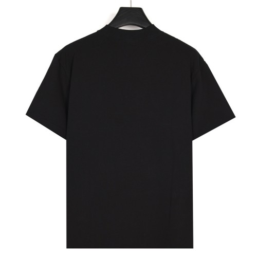 DIOR Logo Patch Round Neck T Shirt