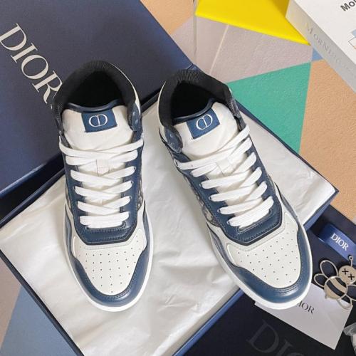 Dior B27 High Blue Cream Dior Gray Beige Black Dior Oblique Jacquard