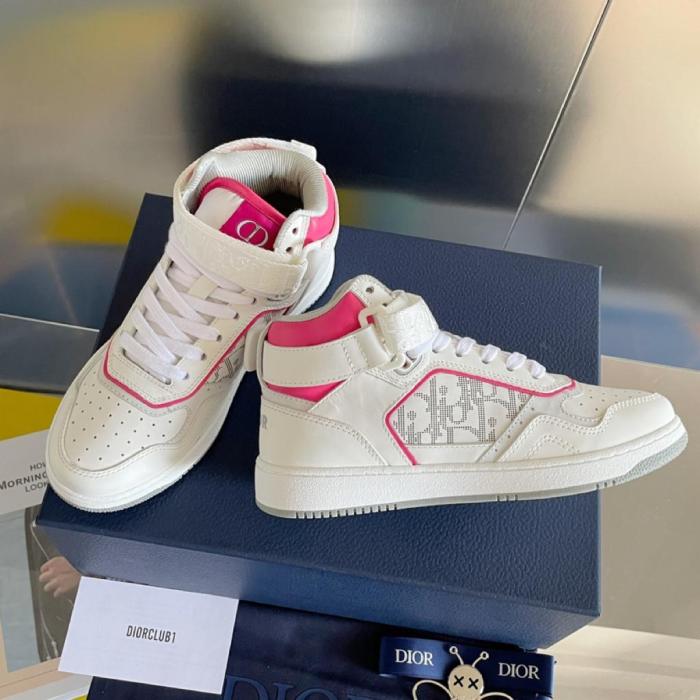 Dior B27 High White Neon Pink