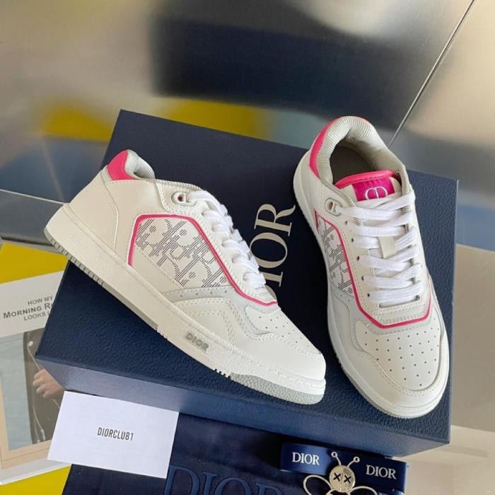 Dior B27 Low White Neon Pink