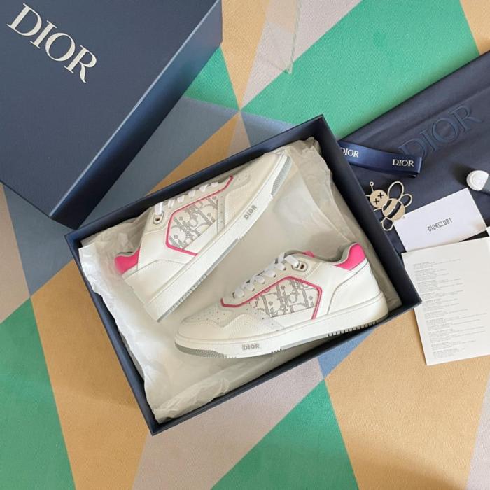 Dior B27 Low White Neon Pink