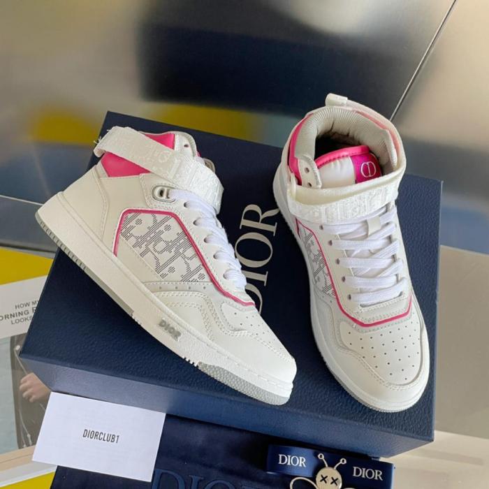 Dior B27 High White Neon Pink
