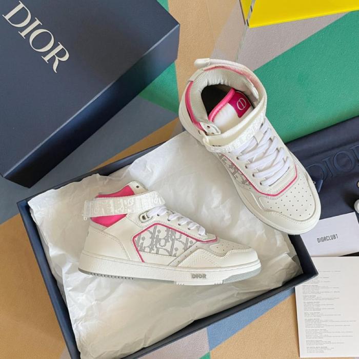 Dior B27 High White Neon Pink