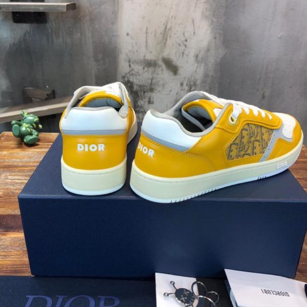 Dior B27 Low Gold-Tone White Grey