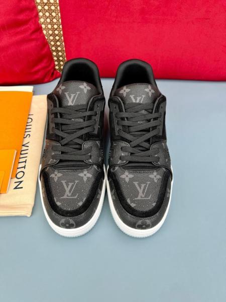 Louis Vuitton Trainer Black Monogram