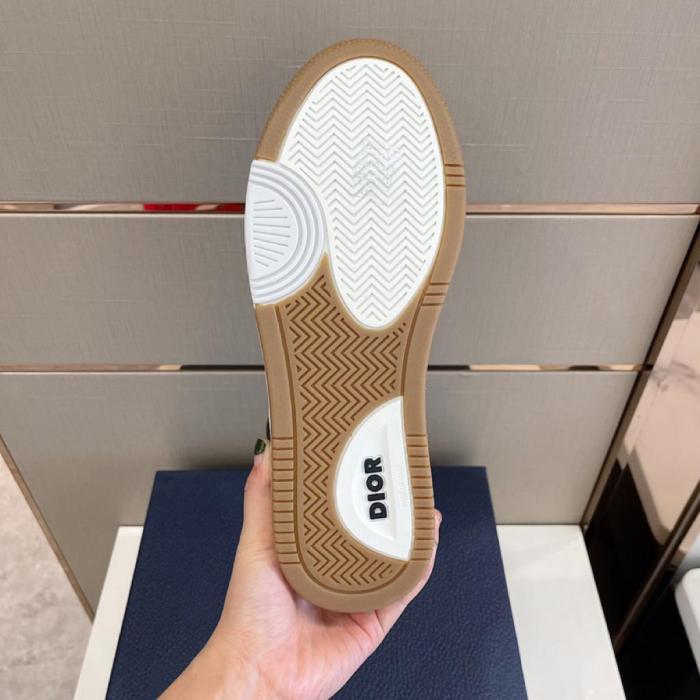 Dior B27 High Black Beige White Black Dior Oblique Jacquard