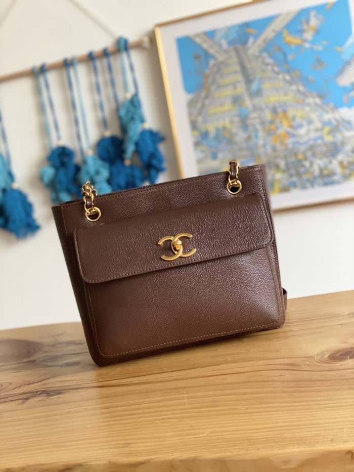 Handbag   Chanel  6706   size  26 10.5 22 cm