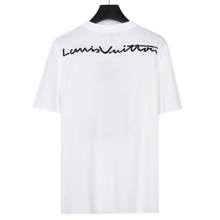 LOUIS VUITTON Graphic Short Sleeved Knitwear