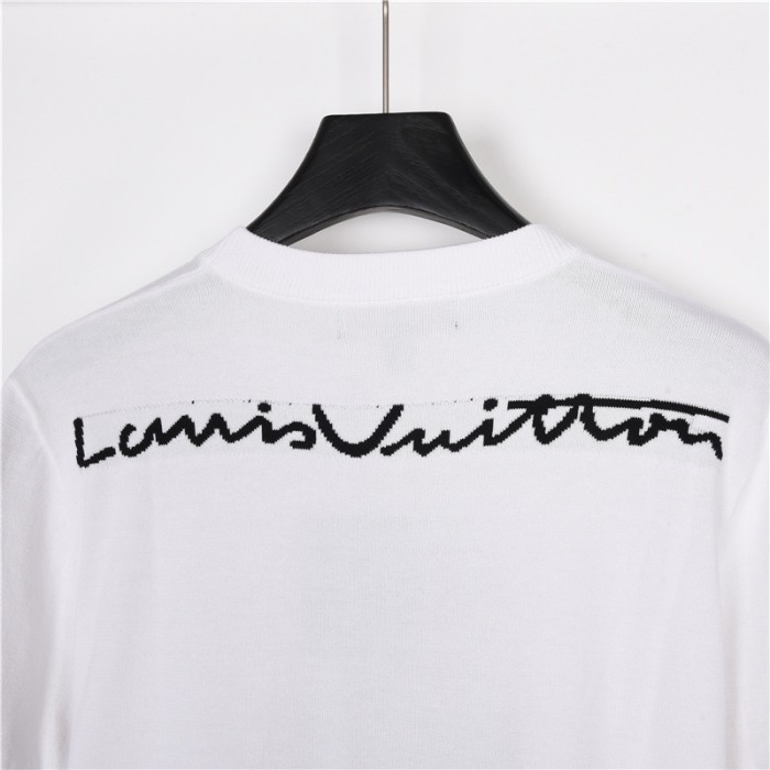 LOUIS VUITTON Graphic Short Sleeved Knitwear