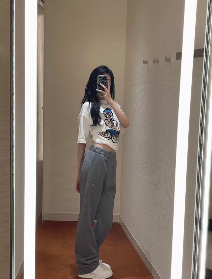 LOUIS VUITTON Graphic Short Sleeved Knitwear