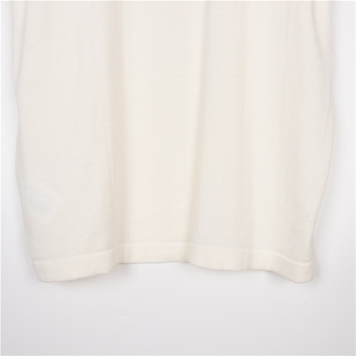 LOUIS VUITTON Monogram Comics Intarsia Short Sleeved Crewneck