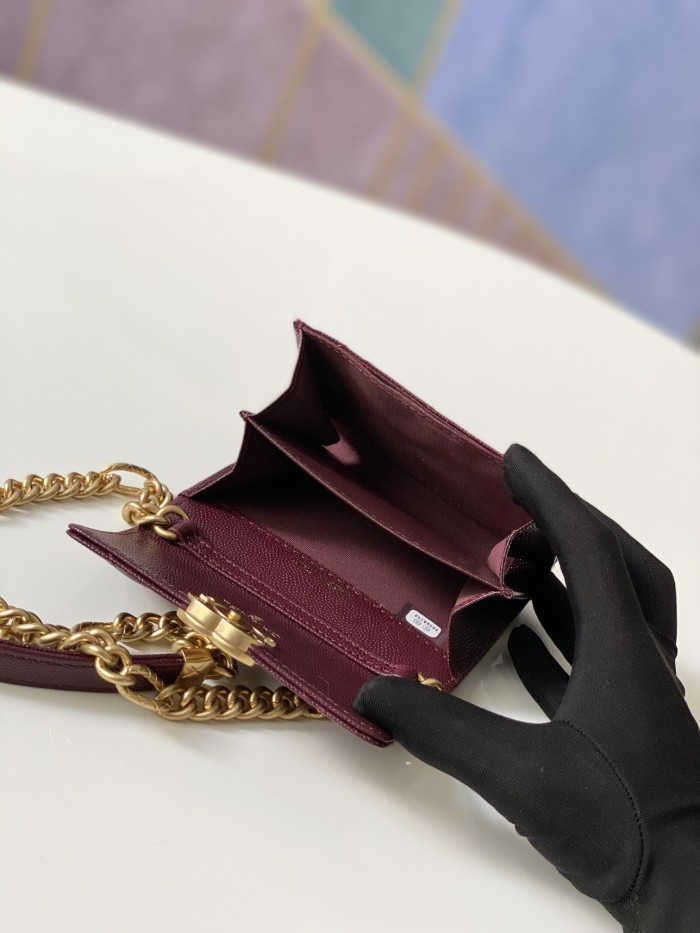 Handbag    Chanel  81156 size  12 9 2.5 cm