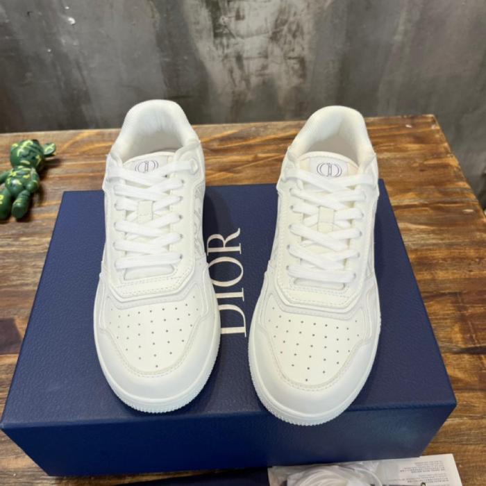 Dior B27 Low-Top White Calfskin 3SN272ZSB_H000