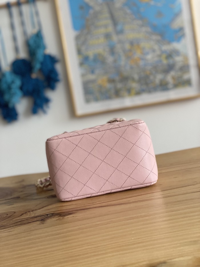 Handbag  Chanel   AS3176  size  16X15X9 cm