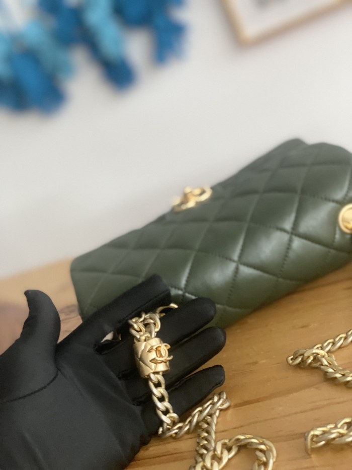  Handbag  Chanel  AS3393  size  14x22x8 cm