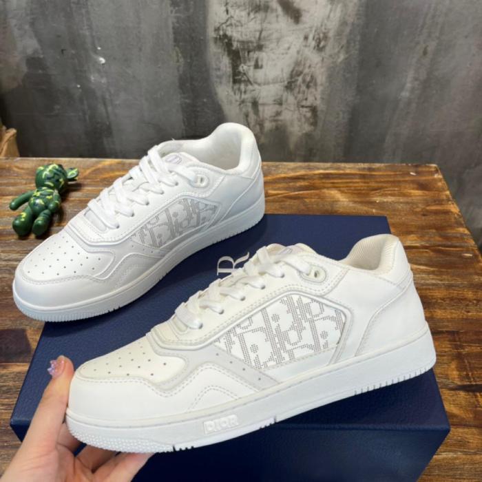 Dior B27 Low-Top White Calfskin 3SN272ZSB_H000