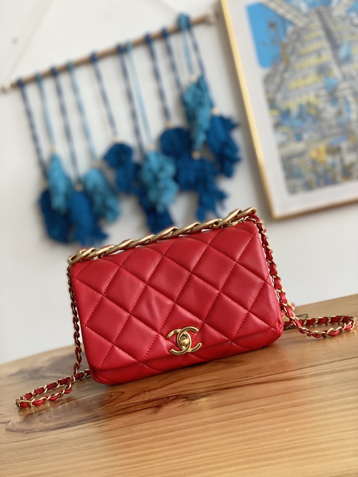 Handbag   Chanel  3366  size  21X13X10 Cm