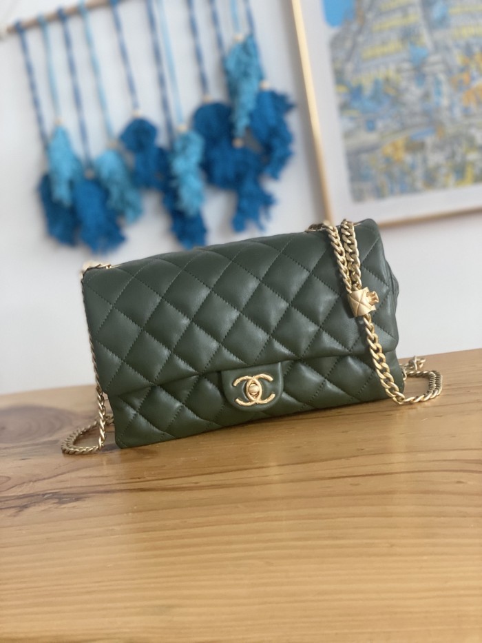  Handbag  Chanel  AS3609 size  16x25x10 cm
