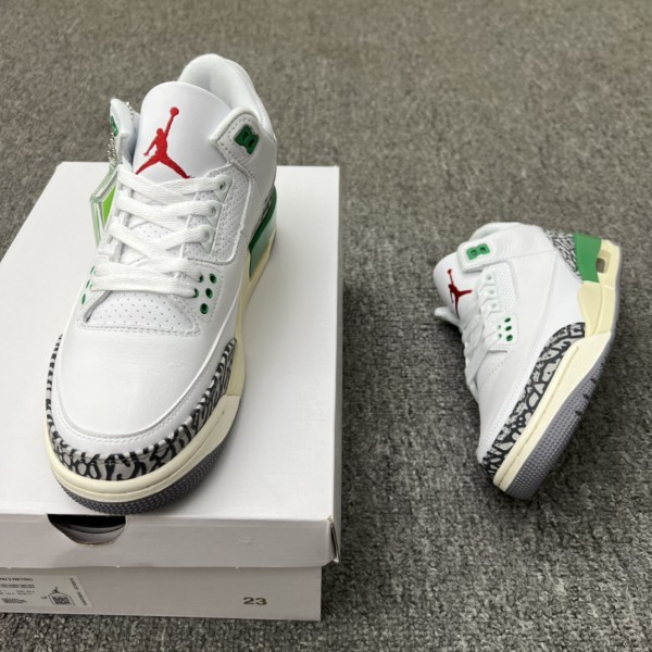 Jordan 3 Retro Lucky Green (Women's)