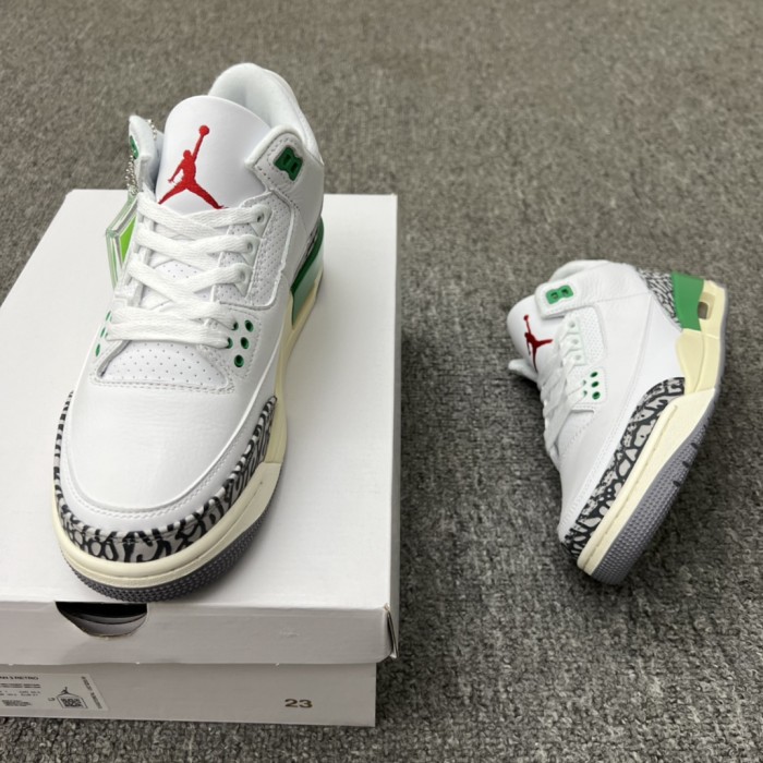 Jordan 3 Retro Lucky Green (Women's)