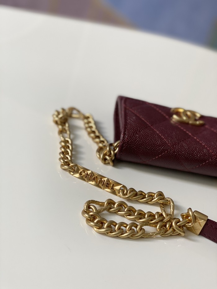 Handbag    Chanel  81156 size  12 9 2.5 cm