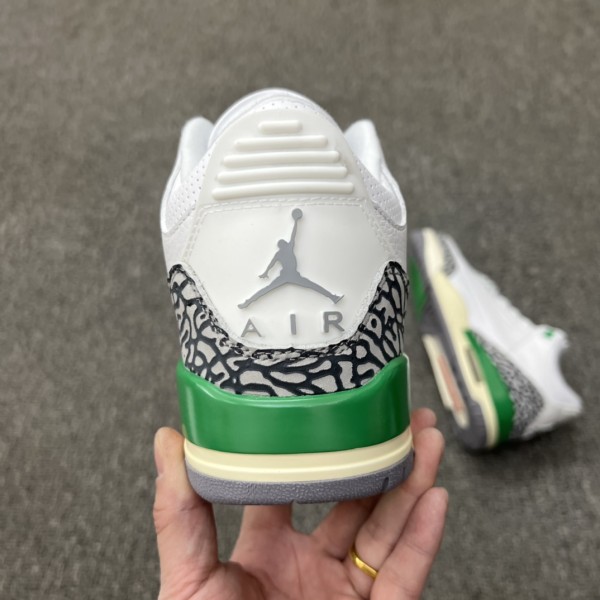 Jordan 3 Retro Lucky Green (Women's)