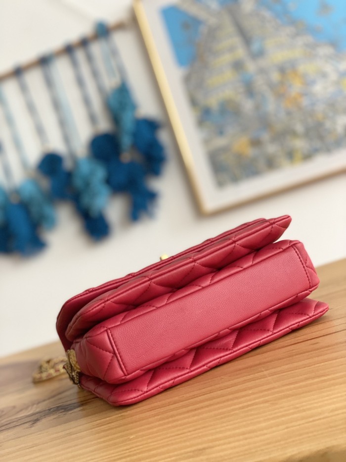  Handbag  Chanel  3378  size  15cmX20cmX9 cm