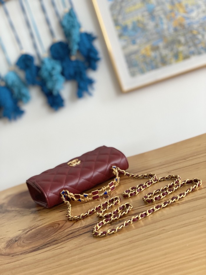 Handbag  Chanel  AP81214  size  10*18*4.5 cm