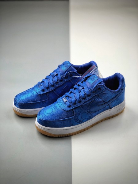 Nike Air Force 1 Low CLOT Blue Silk